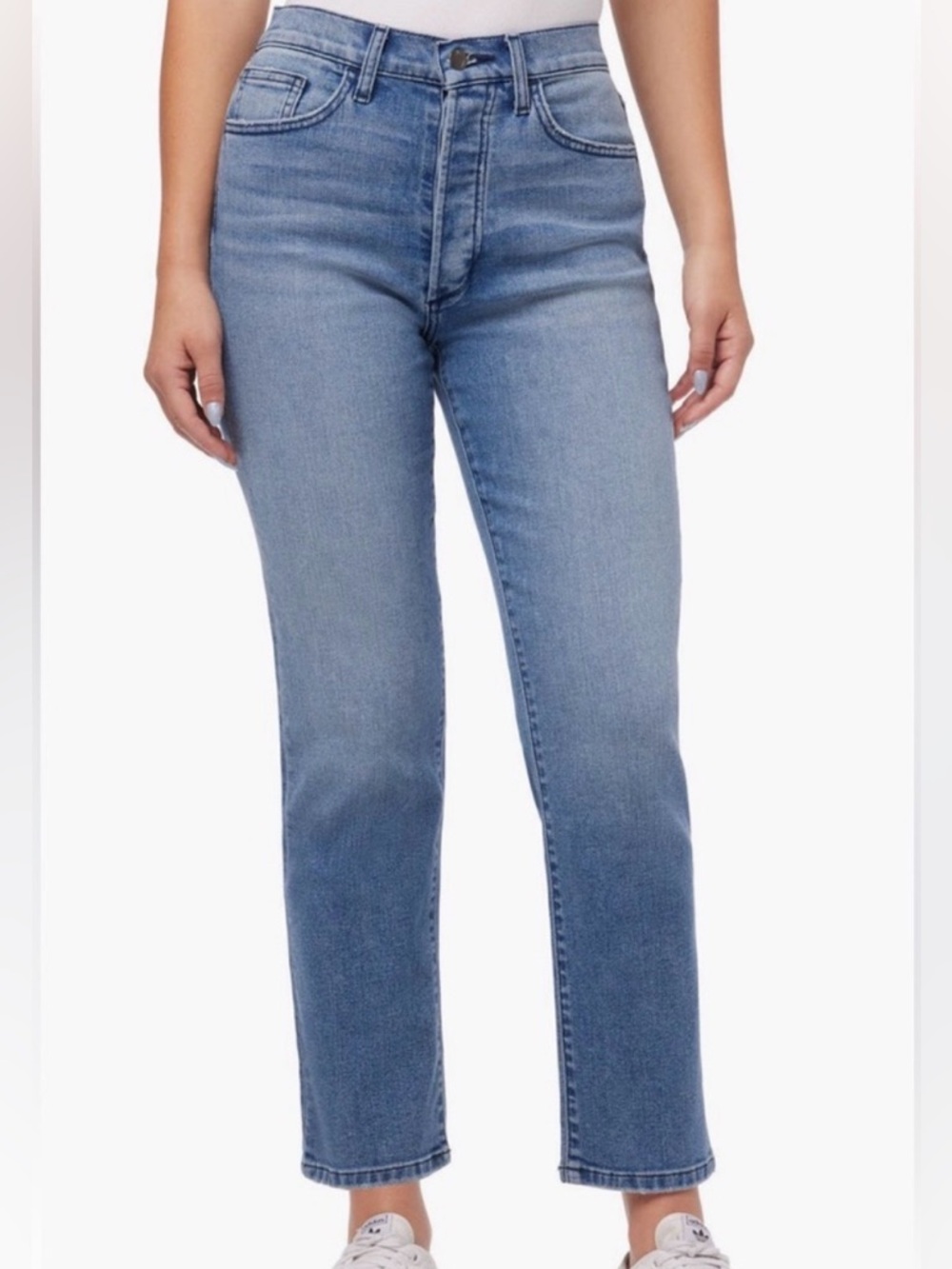 Joe's Jeans “The OG” High Rise Straight Leg Ankle Blue Denim